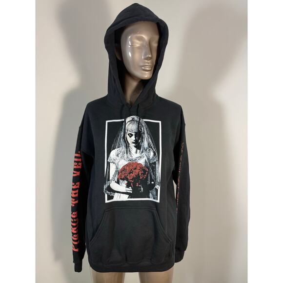 Pierce The Veil Flair For The Dramatic Bride Hoodie NWOT - Picture 1 of 7